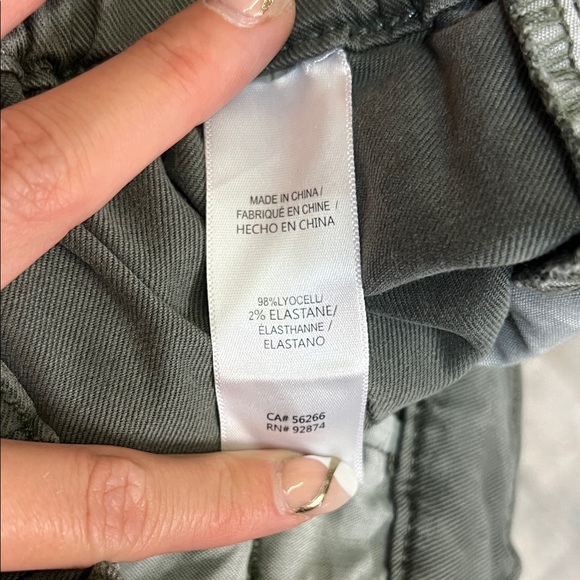 Splendid Forest Green Cargo Shorts - Picture 4 of 9